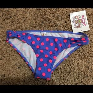 True Crush - Polka Dot Bikini Bottom - Size: L